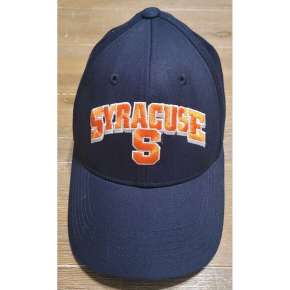 SYRACUSE ORANGE Cap CAPTIVATING HEADWEAR SNAPBACK HAT ADJUSTABLE NAVY - Picture 1 of 5